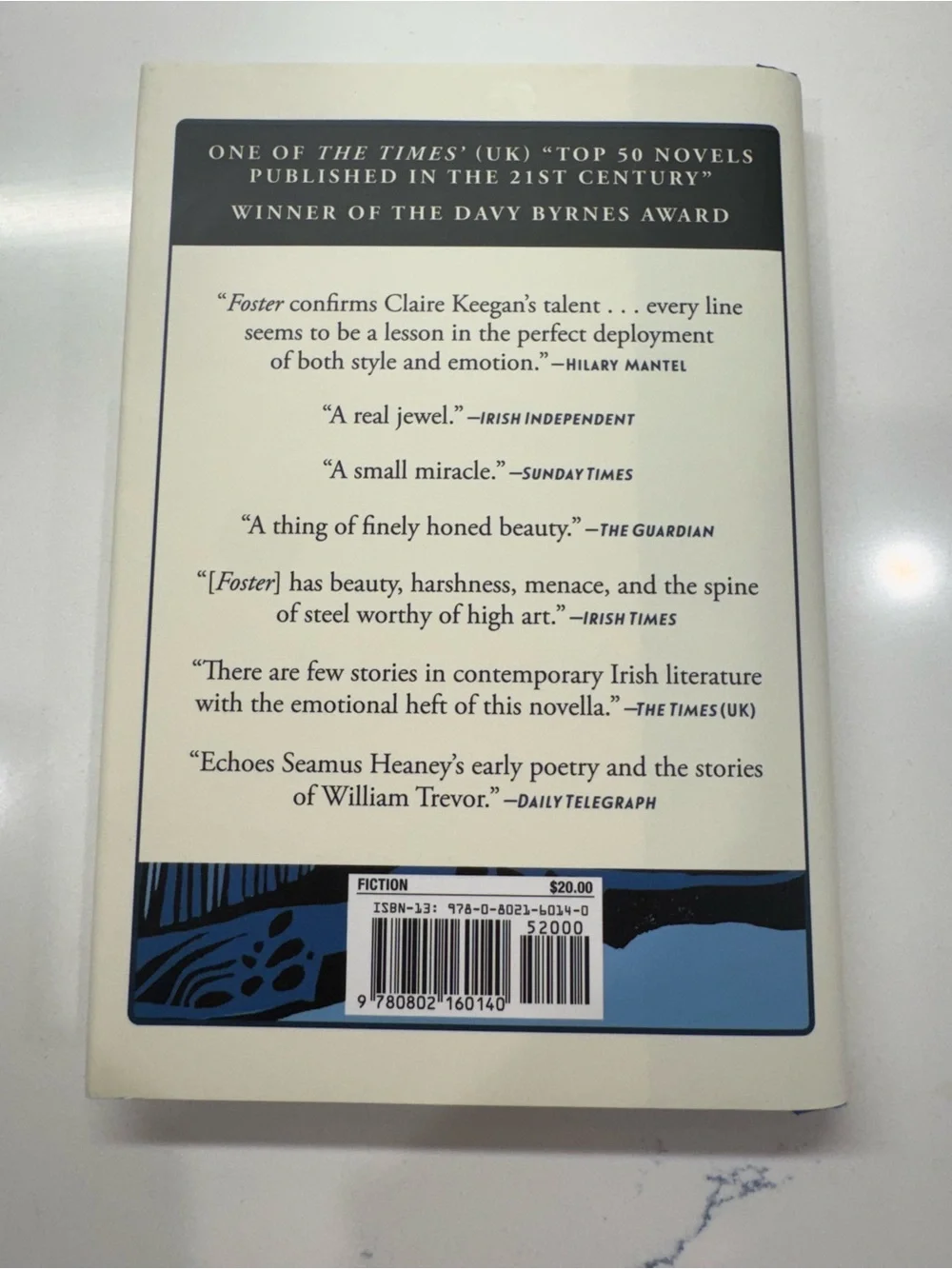 Claire Keegan Foster (2022) Hardcover Fiction Novella w/ Dust Jacket